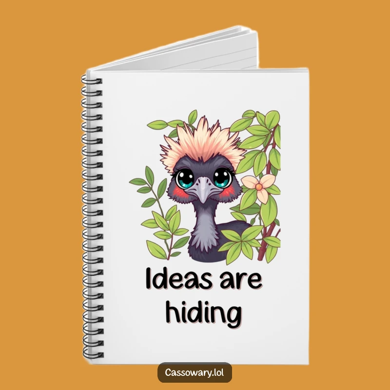 Funny Cassowary Observation Log Notebook: Jot Down Your Findings